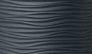 gros plan pour la couleur de la cuve aérienne réservoir Natura graphite Sotra'O