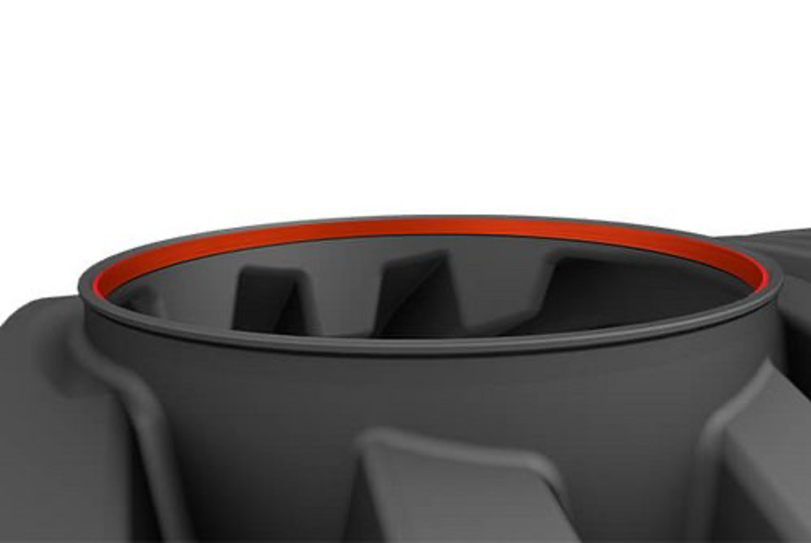 trou dôme cuve enterrée de récupération des eaux de pluie platine XL Sotra'O